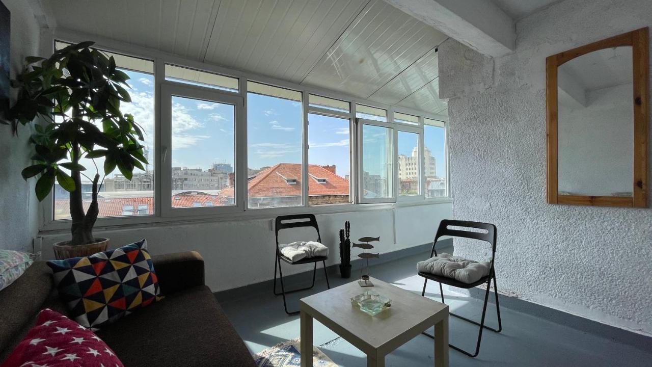 Terrace Balcony Downtown Delight Old Town Oasis City Center Universitate Square Old Town Bukurešť Exteriér fotografie